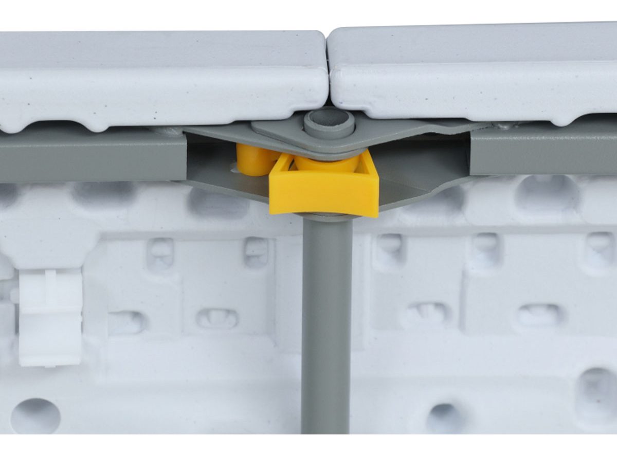 Mesa Plegable Jardín Pro 180 Cm Blanca Blanco - 2