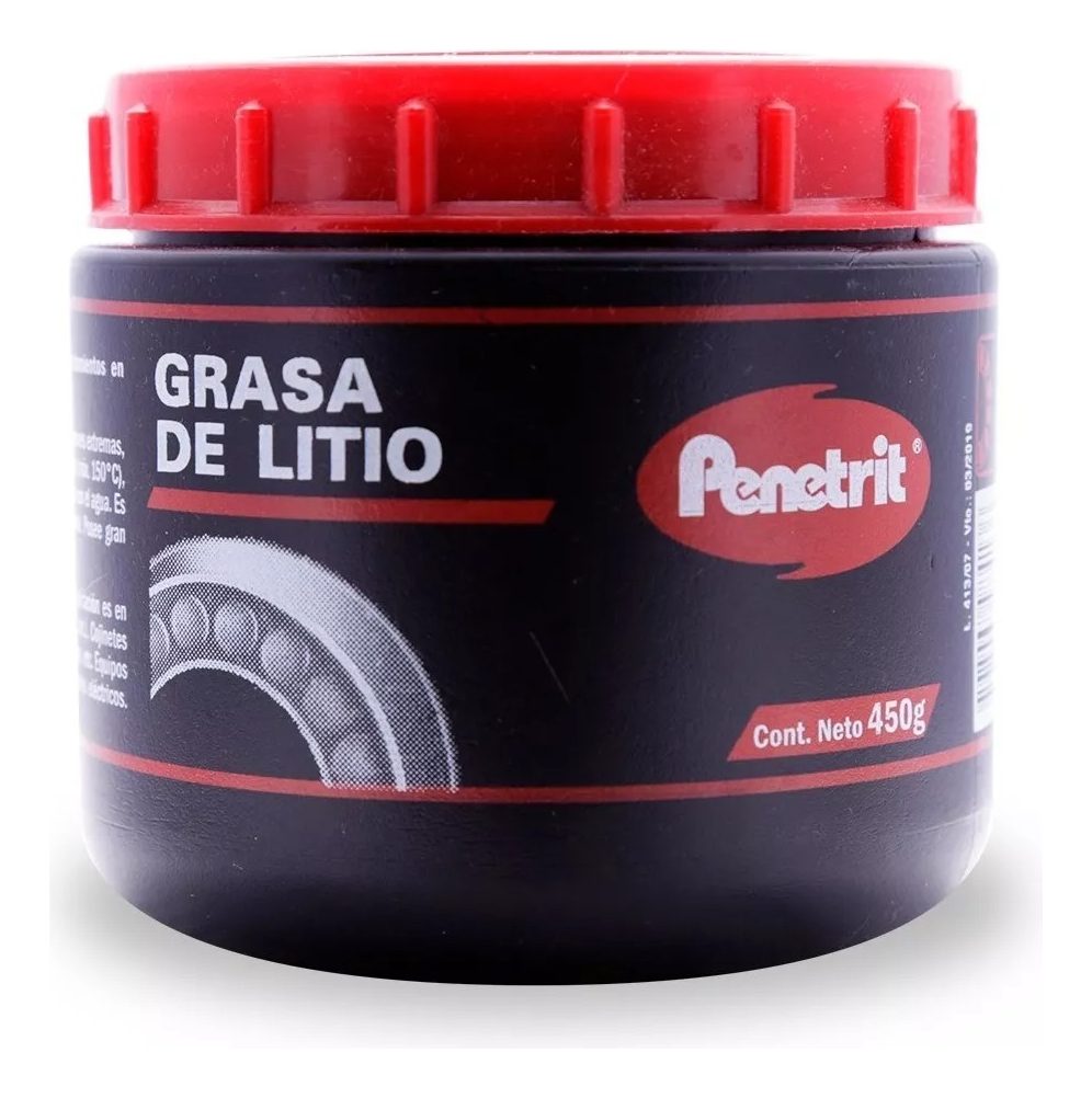 Grasa De Litio Lubricante Penetrit 450grs Altas Temperaturas