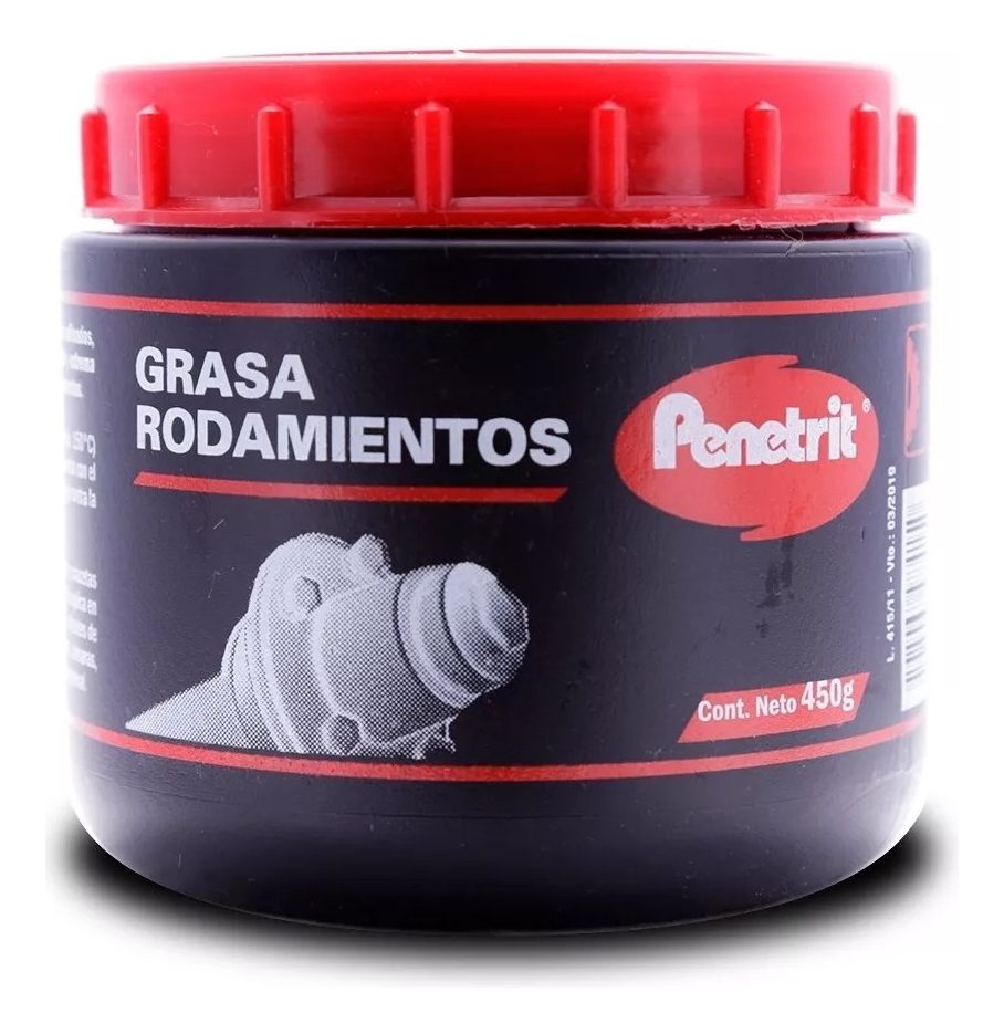 Pote Grasa Para Rodamientos Penetrit 450grs Calidad Premium