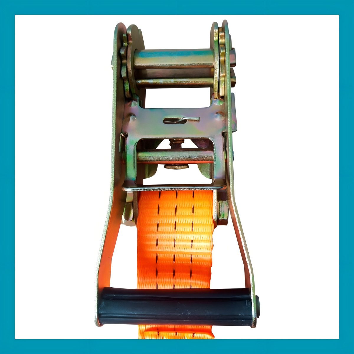 Cinta De Amarre Traca Traca 3000 Kg 9 Metros Kushiro Naranja Naranja - 5