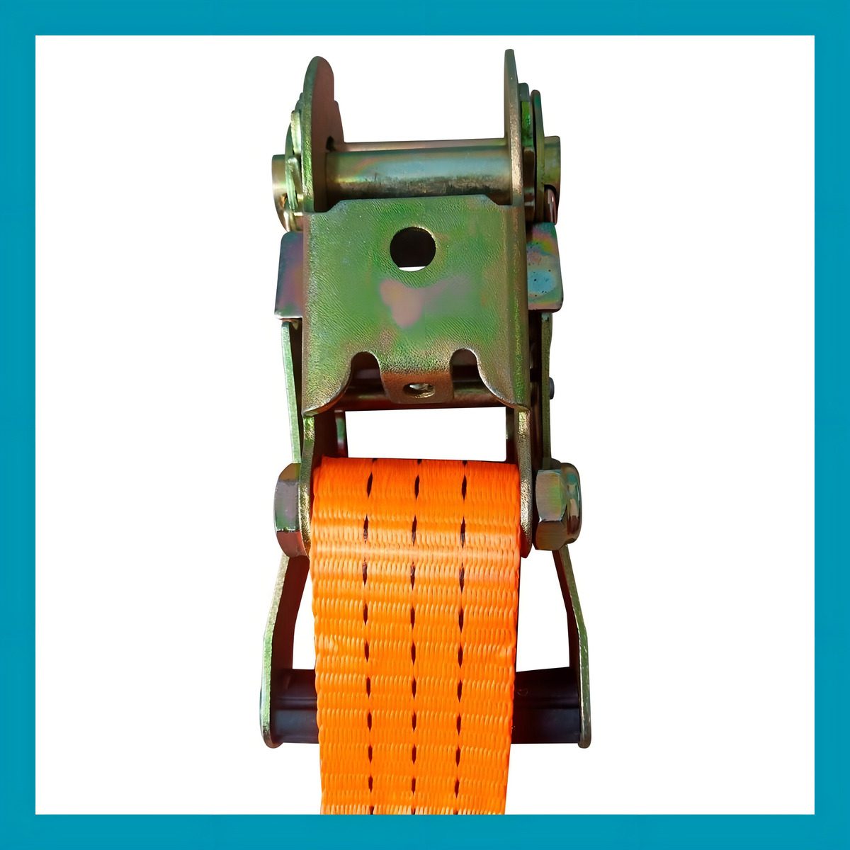 Cinta De Amarre Traca Traca 3000 Kg 9 Metros Kushiro Naranja Naranja - 6