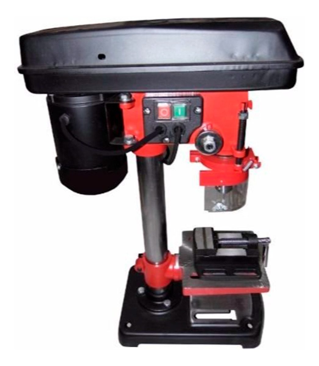 Taladro De Banco Mandril 16mm Motor 450w Miyawa Rojo