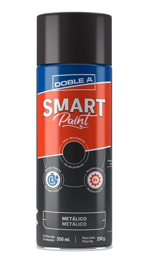 SMART PAINT AA 350ML NEGRO MET