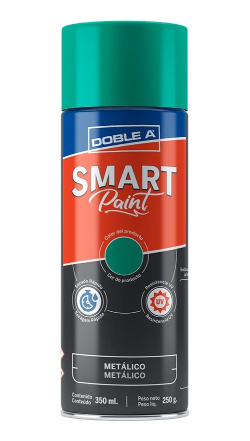 Smart Paint Aa 350ml Verde Metalico