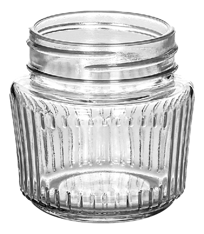 Frasco Líneas 220 Ml Vonne Cocina Vidrio - 1