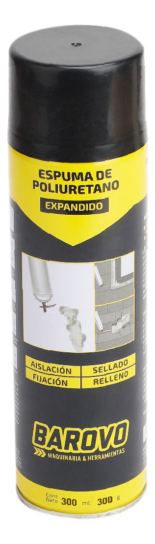 Cartucho De Espuma De 300 Ml Poliuretano Expandido Barovo - 1