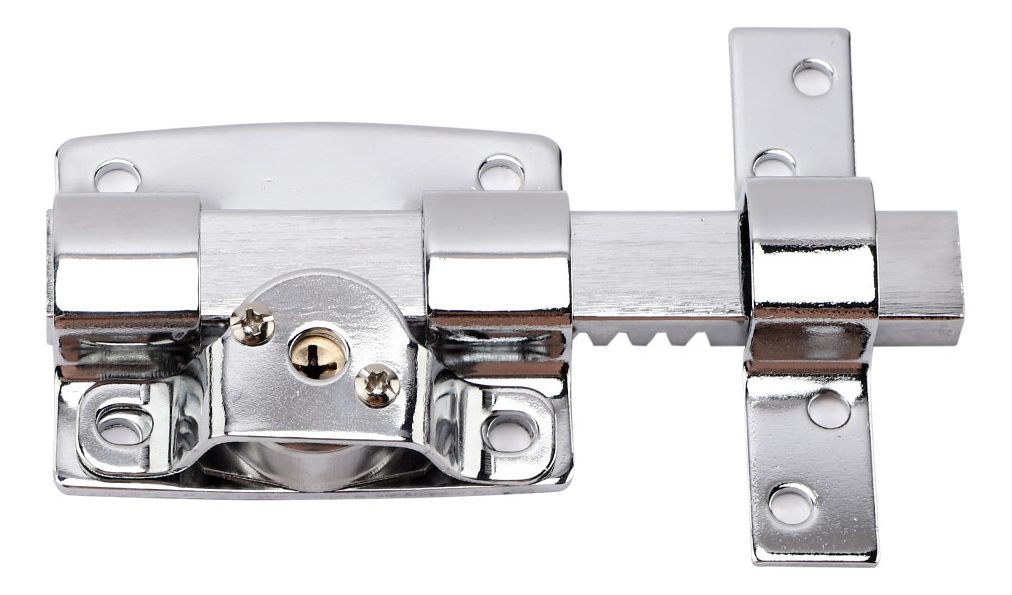 Cerrojo Pasador Con Llave Cruz Barovo Acero