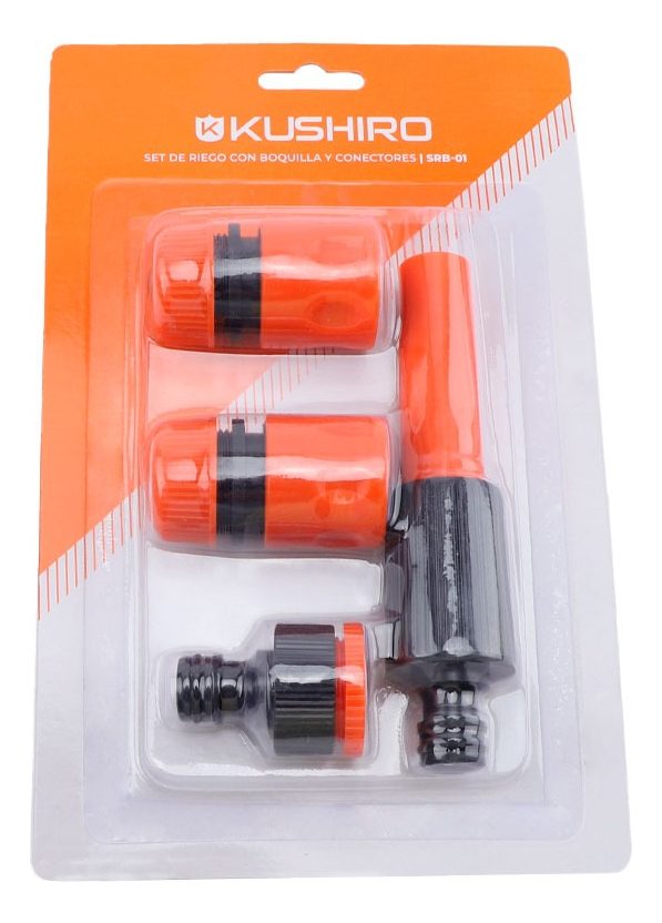 Set De Riego Con Boquilla Y Conectores Kushiro Srb-01