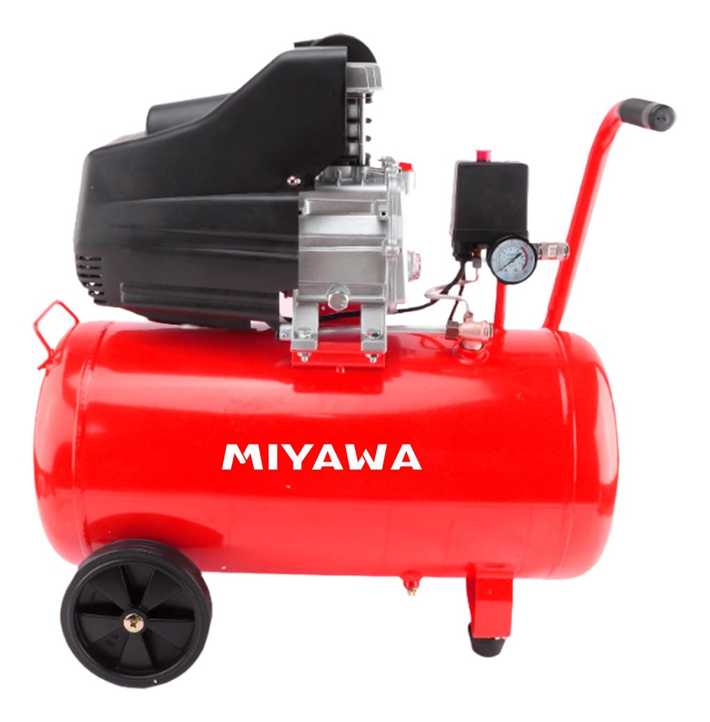 Compresor 45 L De 1,5 Hp Miyawa K25-1.5a Rojo - 1