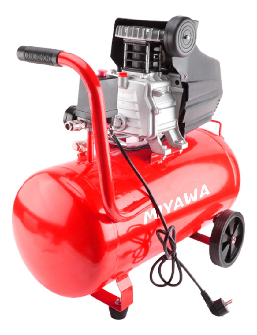 Compresor 45 L De 1,5 Hp Miyawa K25-1.5a Rojo - 3