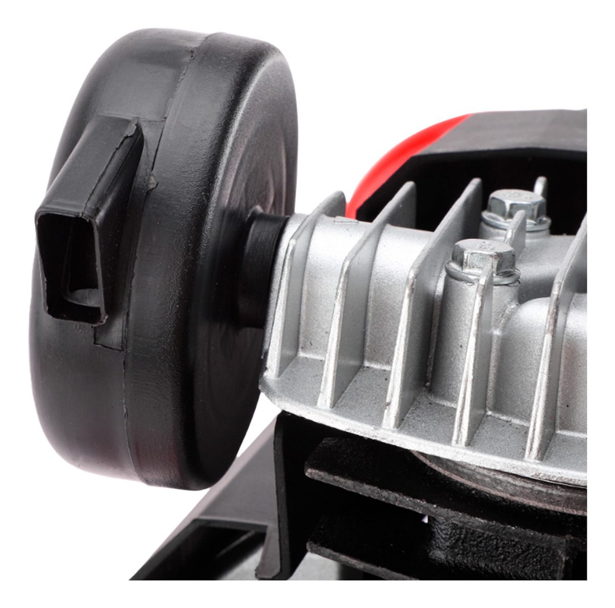 Compresor 24 L De 1,2 Hp Con Kit De 3 Piezas Miyawa Rojo - 3