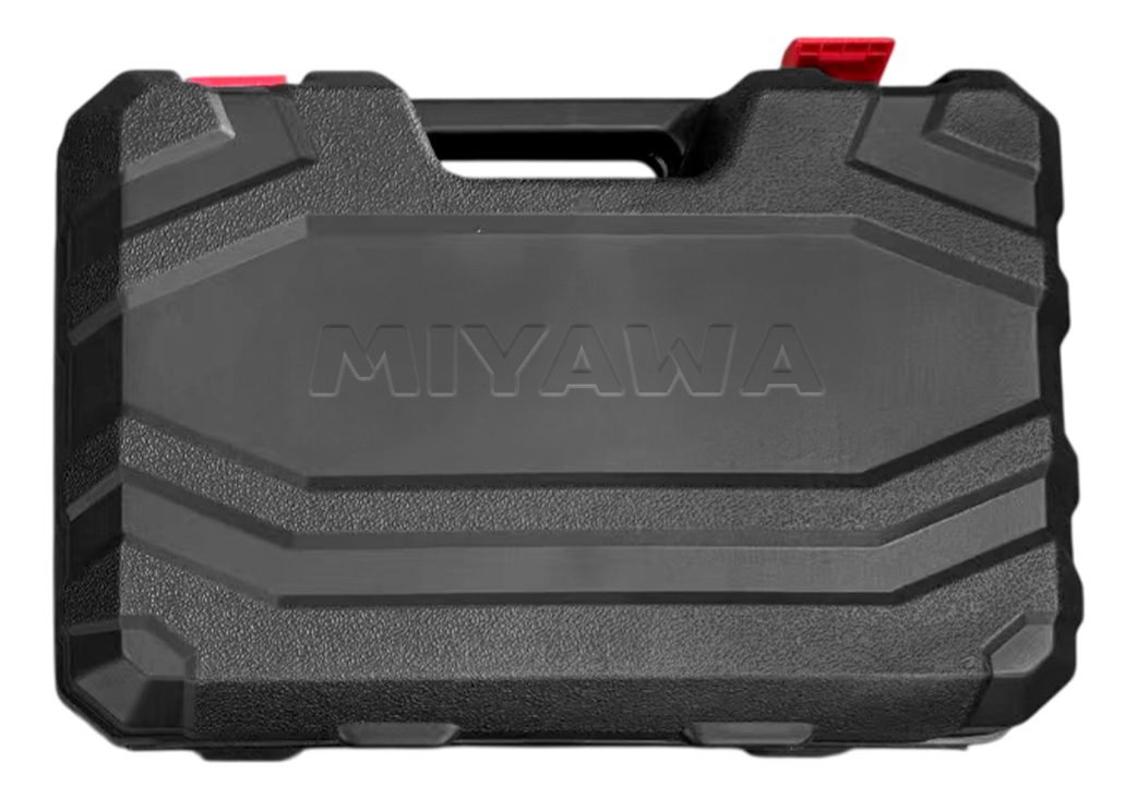 Rotopercutor 800 W Con Maletín Y Accesorios Miyawa Rojo - 3