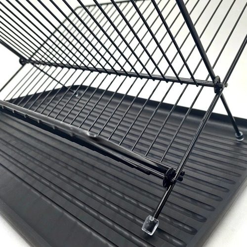 Escurreplatos Secaplatos Escurridor Plegable Negro Tijera Negro - 4