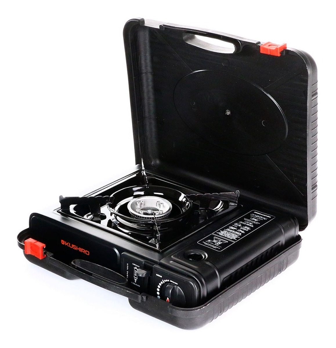 Kushiro Apcagb01 Anafe Dual Portátil Para Camping Con Maletín - 1