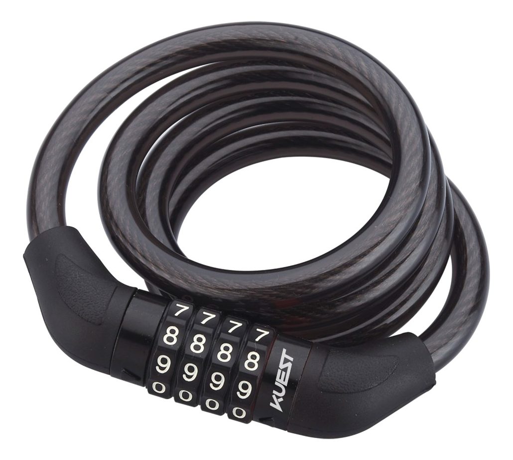 Inga Espiral Seguridad Combinación Numerica  Reci-4512 Kuest Negro