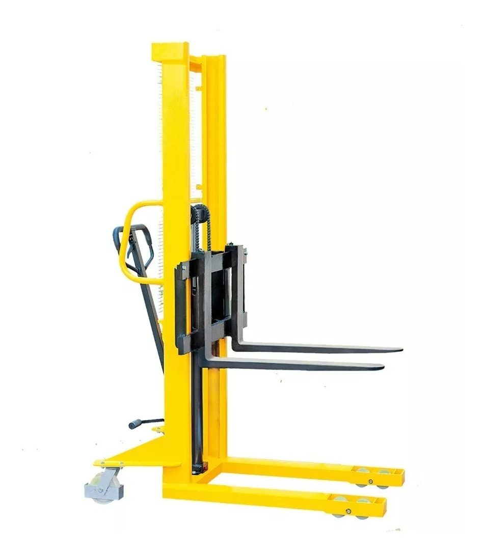 Apilador Manual Hidráulico 1tn Ancho 685mm Eleva 2 Mts