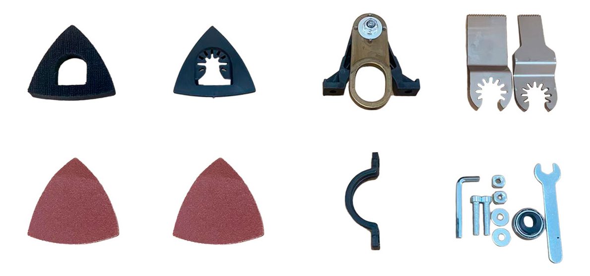 Accesorio Multiherramienta Para Amoladora Con Rosca M14 Vario