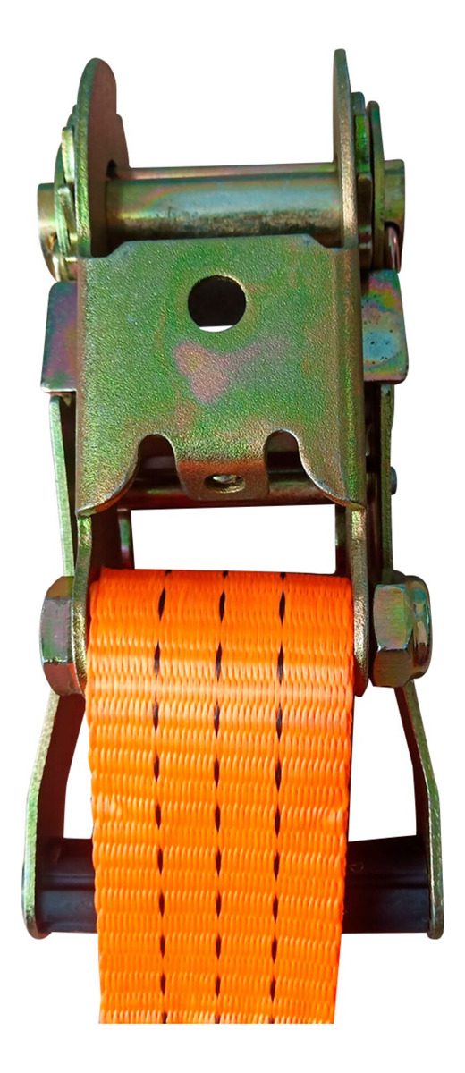 Cinta De Amarre Traca Traca 800 Kg 5 Metros Kushiro Naranja - 2