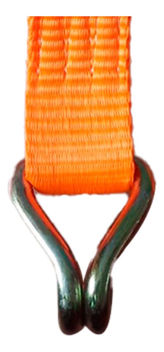 Cinta De Amarre Traca Traca 800 Kg 5 Metros Kushiro Naranja - 4