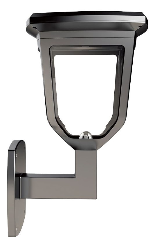 Farol Led Solar Luz Fría Etheos Negro - 1