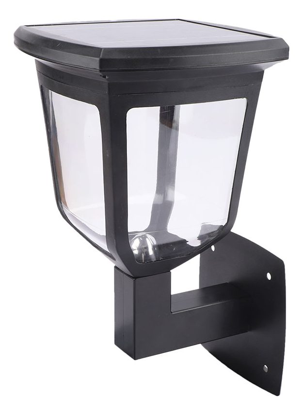 Farol Led Solar Luz Fría Etheos Negro - 3