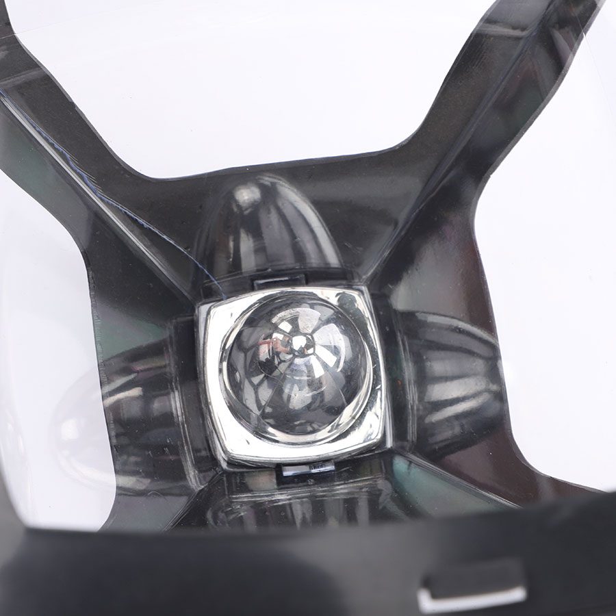 Farol Led Solar Luz Fría Etheos Negro - 6