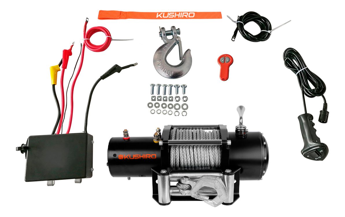 Guinche Eléctrico 12 V 2722 Kg Rmai-6000 - 1