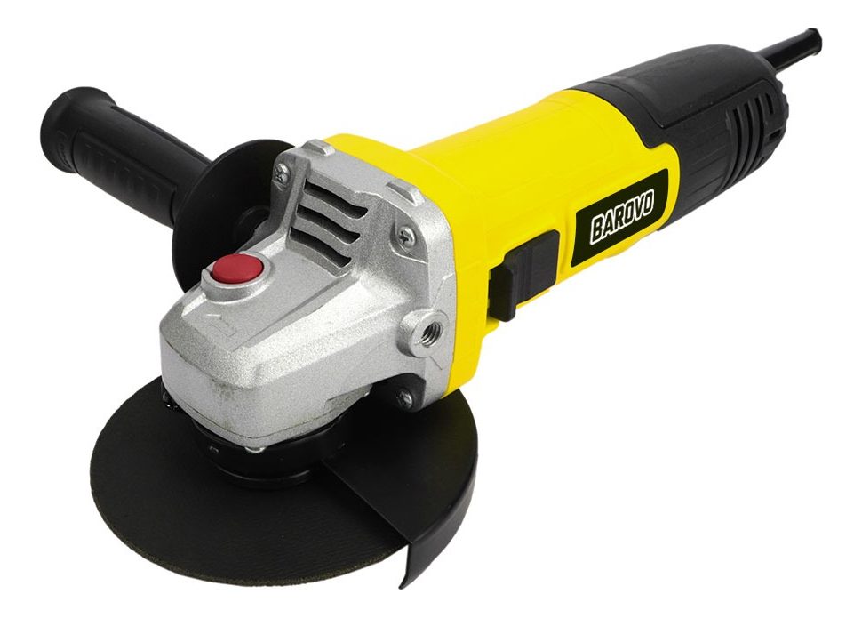 Amoladora Eléctrica Barovo 4 1/2   1100 W Barovo Maei-aa11 - Amarillo - 50 Hz 60 Hz