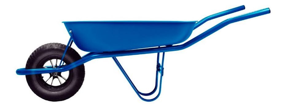 Carretilla Plástica 50 L Tramontina 77703/432 - Azul - 1