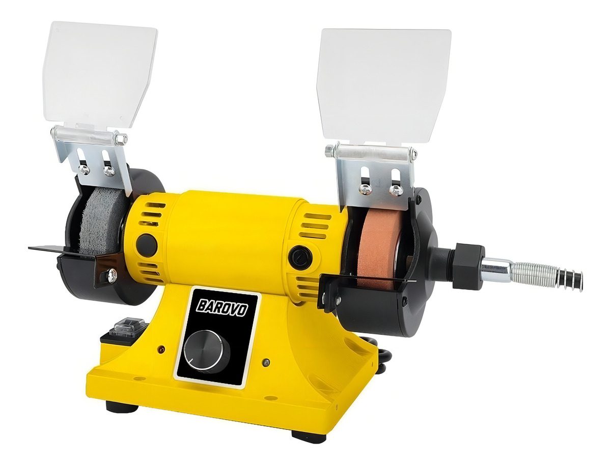 Amoladora De Banco Con Mini Torno Flexible Barovo Abi-t120 120 W - 2