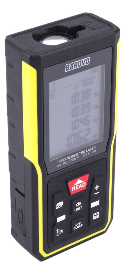 Distanciómetro Láser Telemetro Ion-litio Recargable 100 Mts - 7
