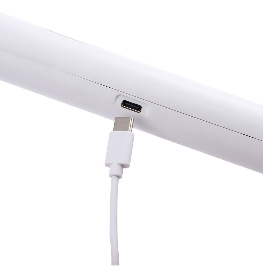 Insectocutor Tipo Raqueta Recargable Cini-0005 Blanco Blanco - 5