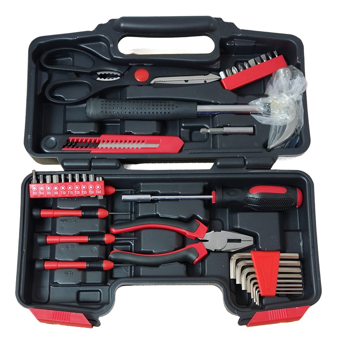 Kit De Herramientas Miyawa Dkhk-039p 38 Piezas C/maleta Color Negro - 1