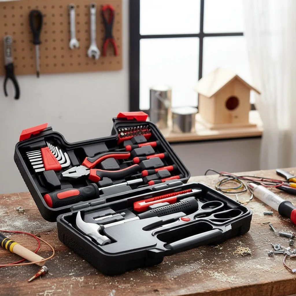 Kit De Herramientas Miyawa Dkhk-039p 38 Piezas C/maleta Color Negro - 5