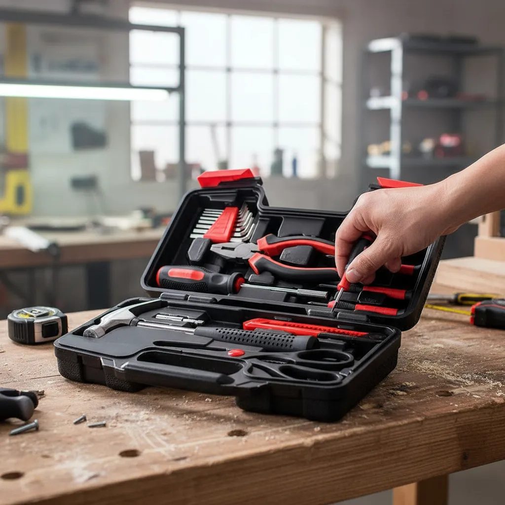 Kit De Herramientas Miyawa Dkhk-039p 38 Piezas C/maleta Color Negro - 7