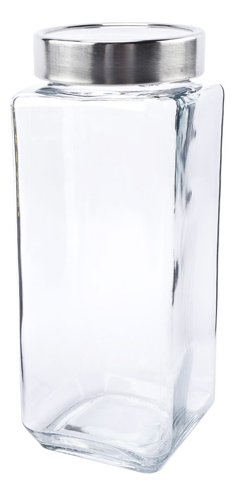 Frasco Con Tapa De Acero Con Visor 1250 Ml Para Organización - 2