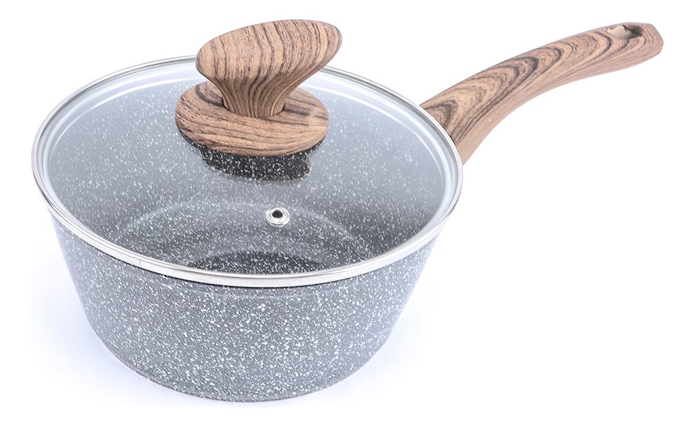 Cacerola Forjada De 18 Cm Con Mango Nature Vonne Ccai-gc18 - Gris - 1