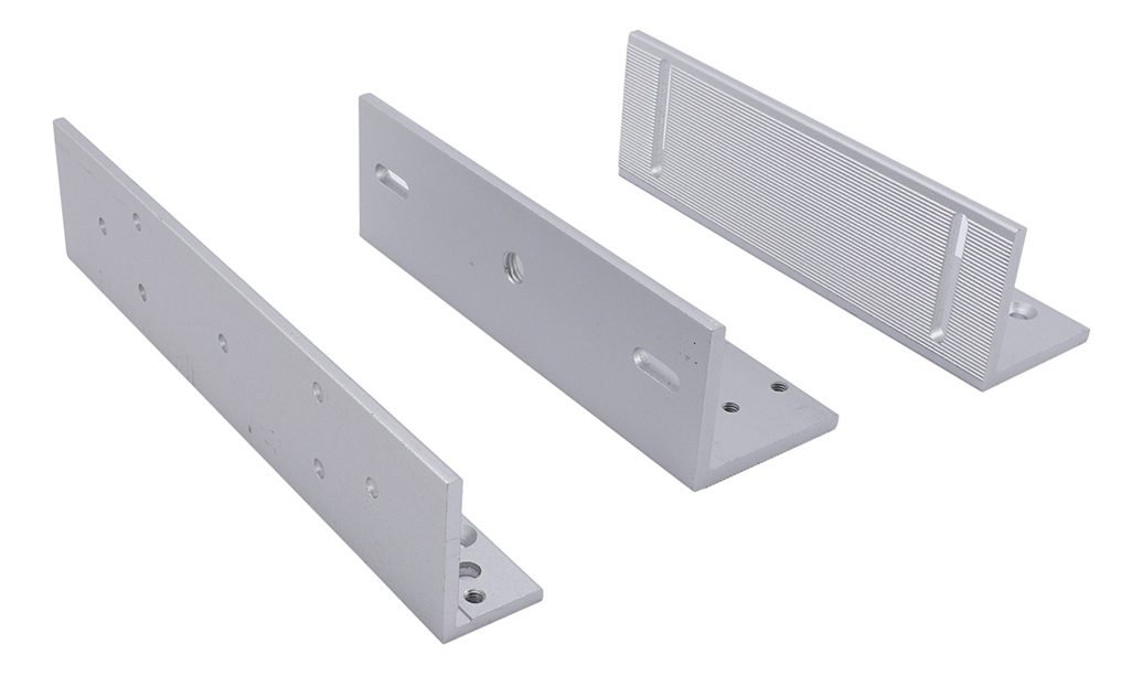 Soporte Zl Cerradura Electromagnética 180 Kg 300 Lb Plateado - 2