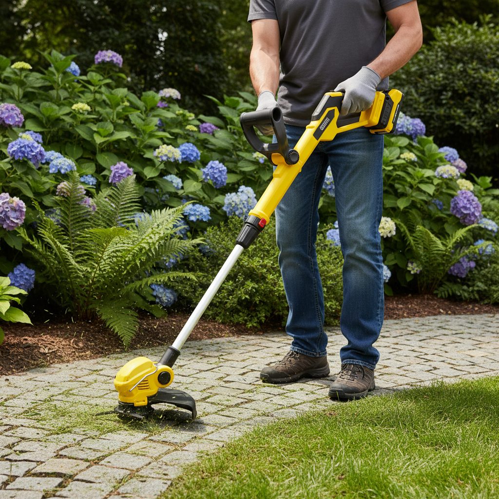 Bordeadora Inalámbrica Ionmax 260 mm – Cabezal Multiorientable y Cuchillas de Nailon