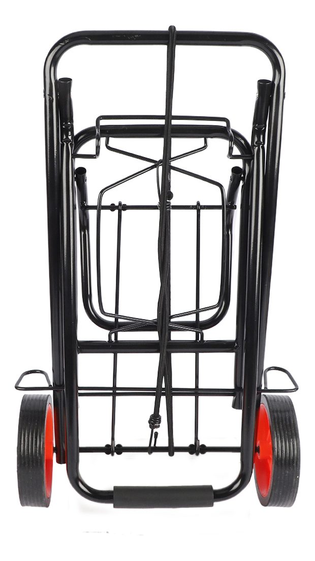 Carro Plegable Liviano Resiste Hasta 40kg Miyawa Negro - 1