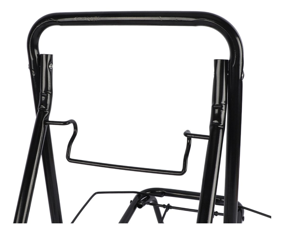 Carro Plegable Liviano Resiste Hasta 40kg Miyawa Negro - 6
