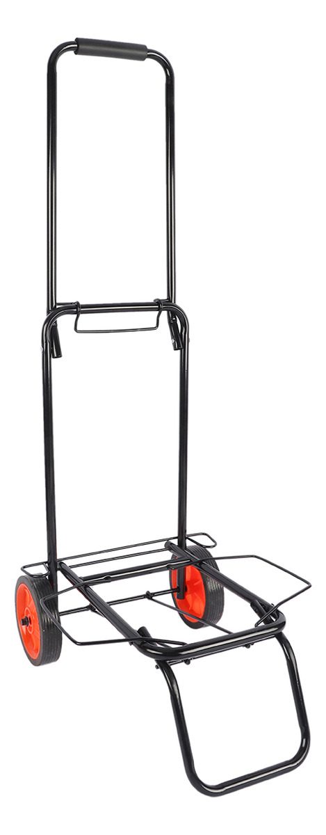 Carro Plegable Liviano Resiste Hasta 40kg Miyawa Negro Negro - 3