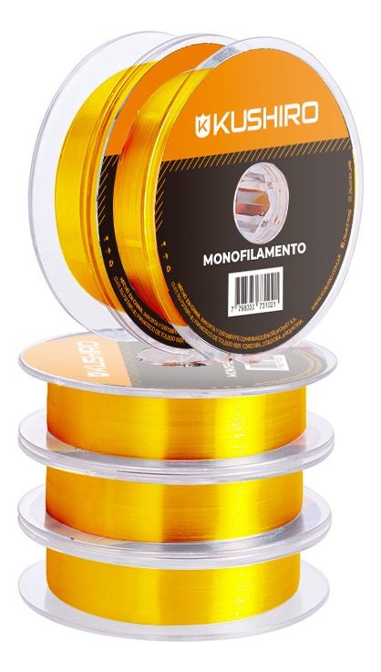 Tanza Monofilamento 0,310 Mm - Rollo De 100 M Naranja