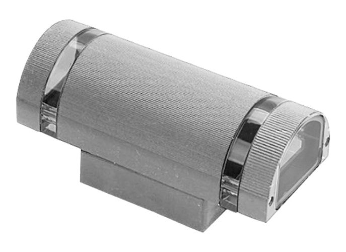 Difusor De Pared Bidireccional Oval Gris Texturado Etheos - 2