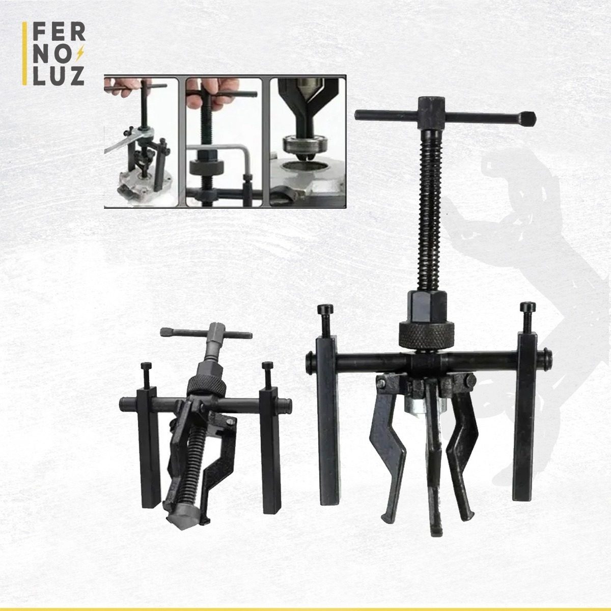 Extractor Ruleman 3 Garras 18-38mm Ruhlmann Pilot Taller - 1