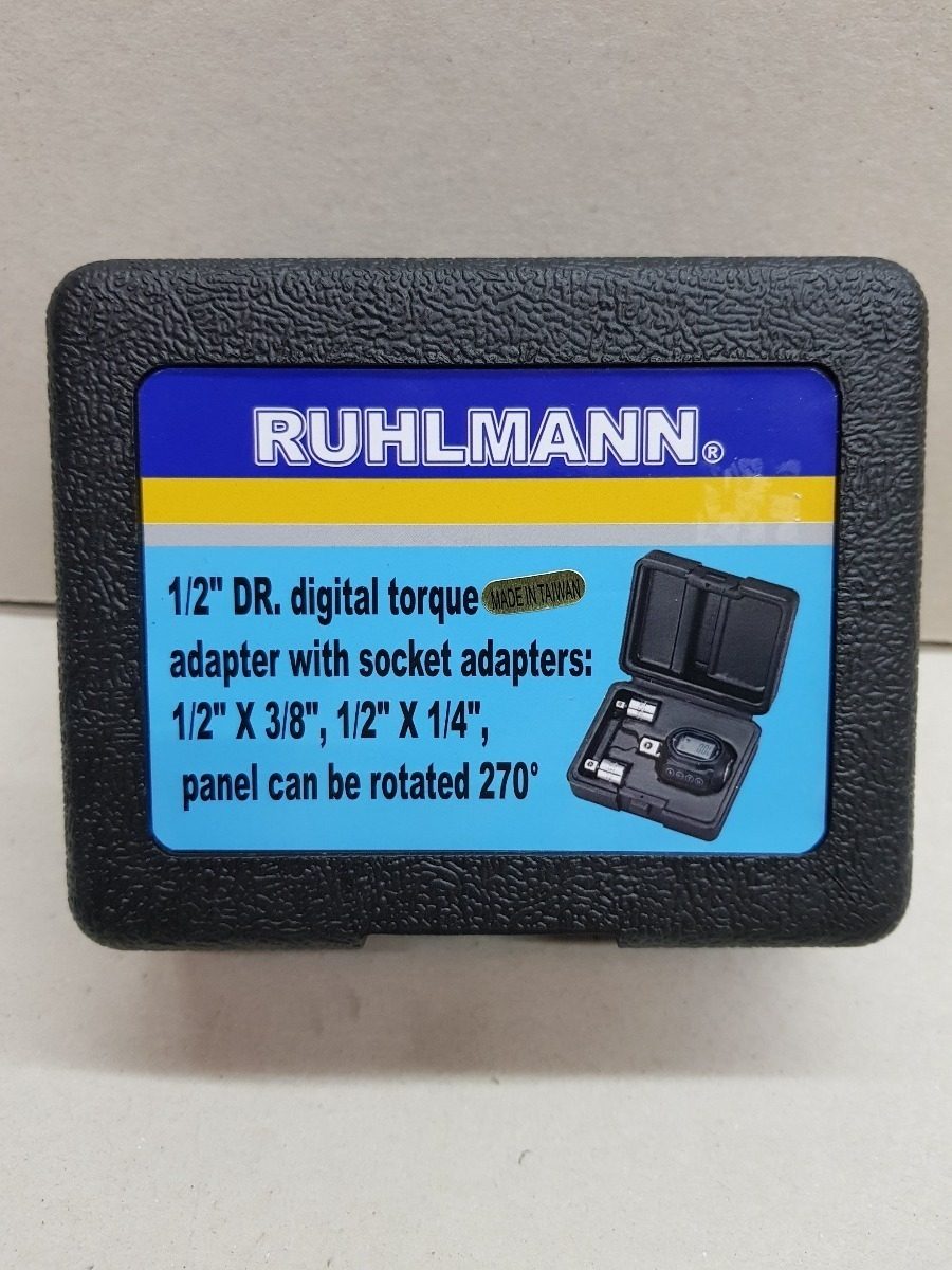 Adaptador Torquimetro Digital Ruhlmann 1/2 3/8 1/4 Ruhlmann - 2