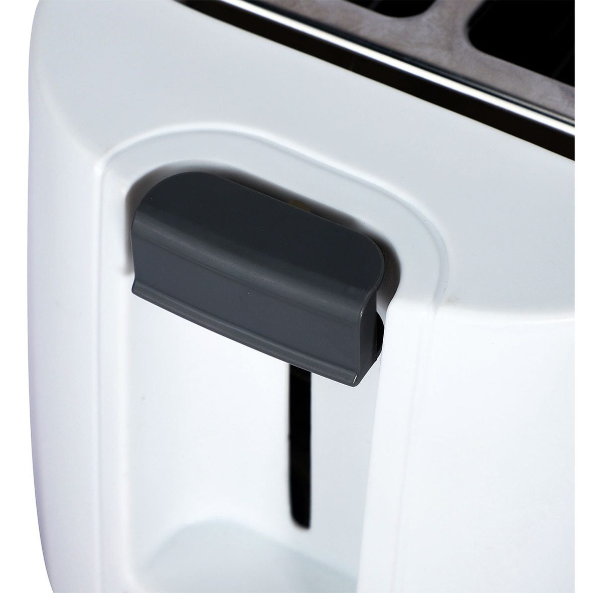 Tostadora Electrica 750w Vonne Bandeja Recolectora Migas Blanco - 4