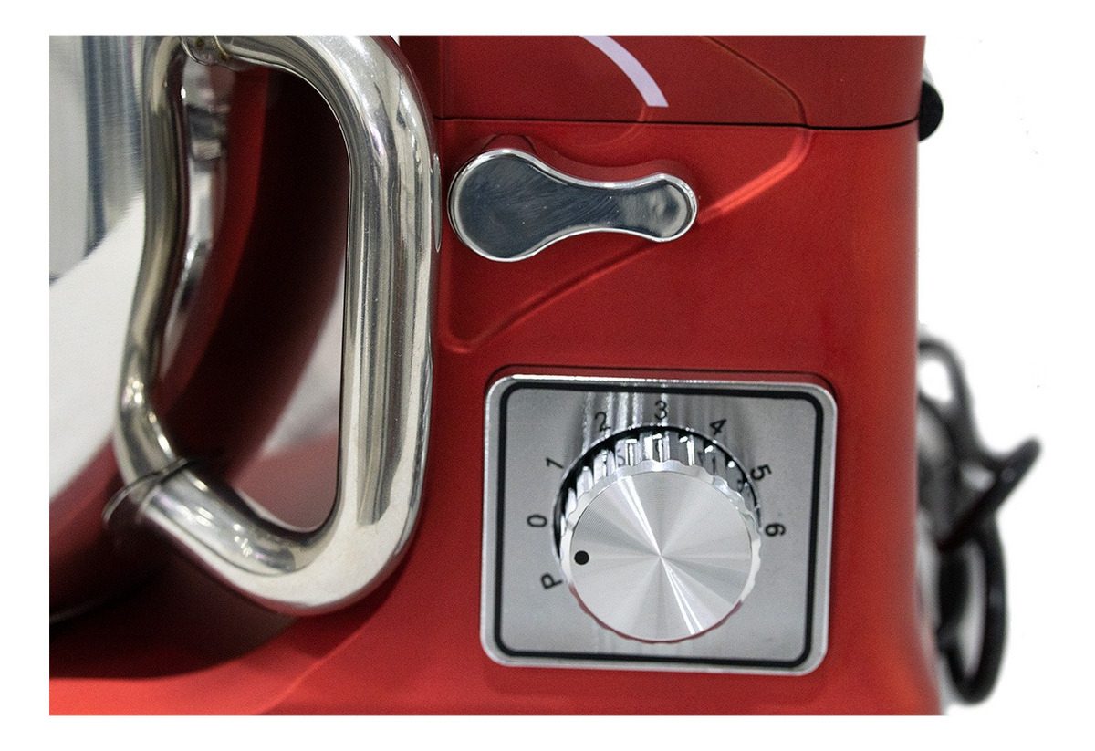 Batidora De Pie Vonne Ele004 Roja 220 v Rojo - 5