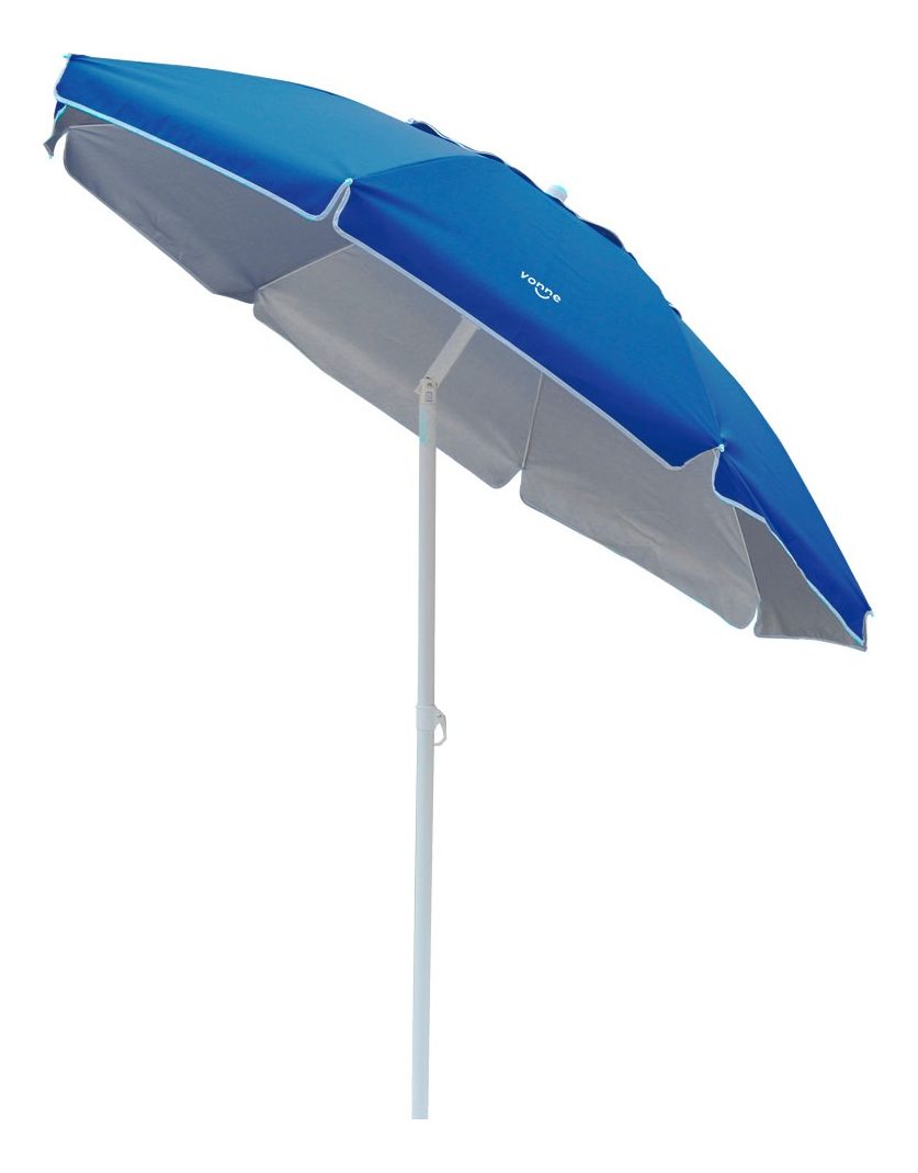 Sombrilla Playera 2,5 M Azul Azul Lisa - 1