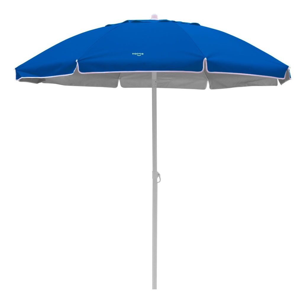 Sombrilla Playera 2 M Azul Azul Lisa